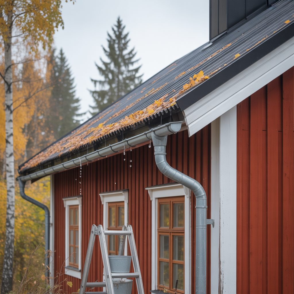 rensa hangrannor och stupror checklista for hosten