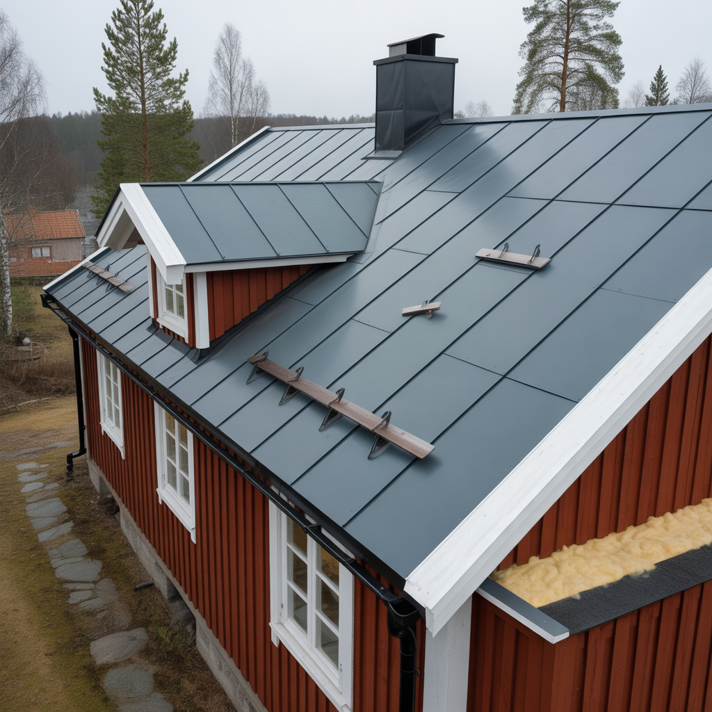 plattak som bullrar felsokning av infastning och isolering