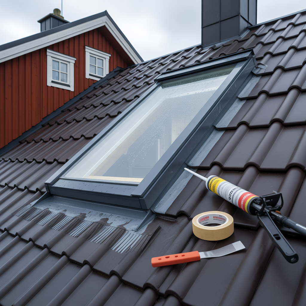 takfonster som lacker felsokning och tatning steg for steg